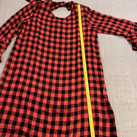 HP🎉Anthropologie Cloth and Stone cutest mini. SOFT with trumpet sleeve. Size S - Picture 6 of 11